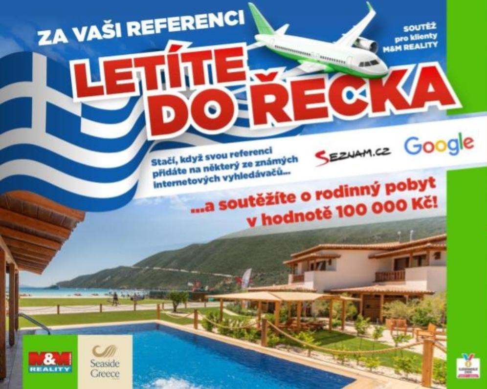 Soutěž za Vaši REFERENCI: Dovolená v Řecku
