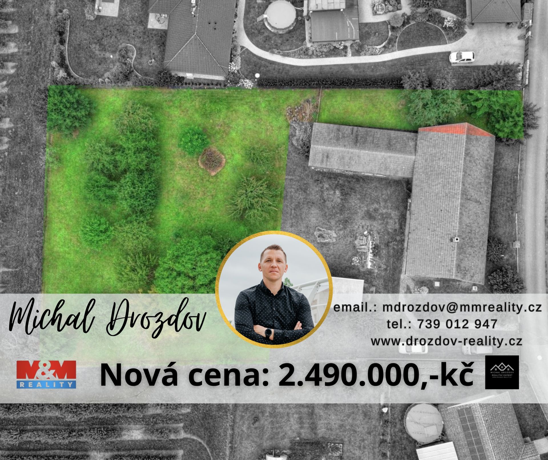 Prodej pozemku o výměře 1901 m2 Doudleby nad Orlicí