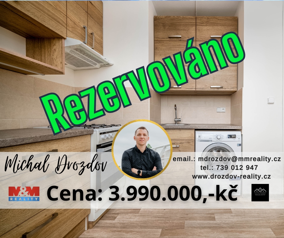 Prodej bytu 1+1 v Hradci Králové ulice Jana Masaryka