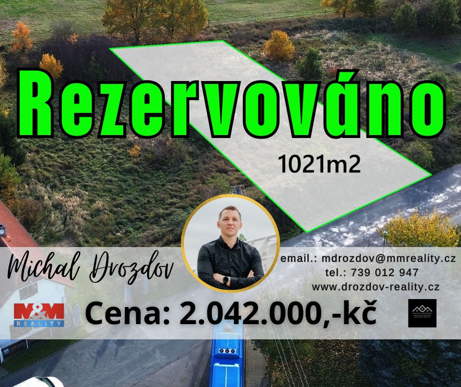 Prodej pozemku určeného k výstavbě rodinného domu