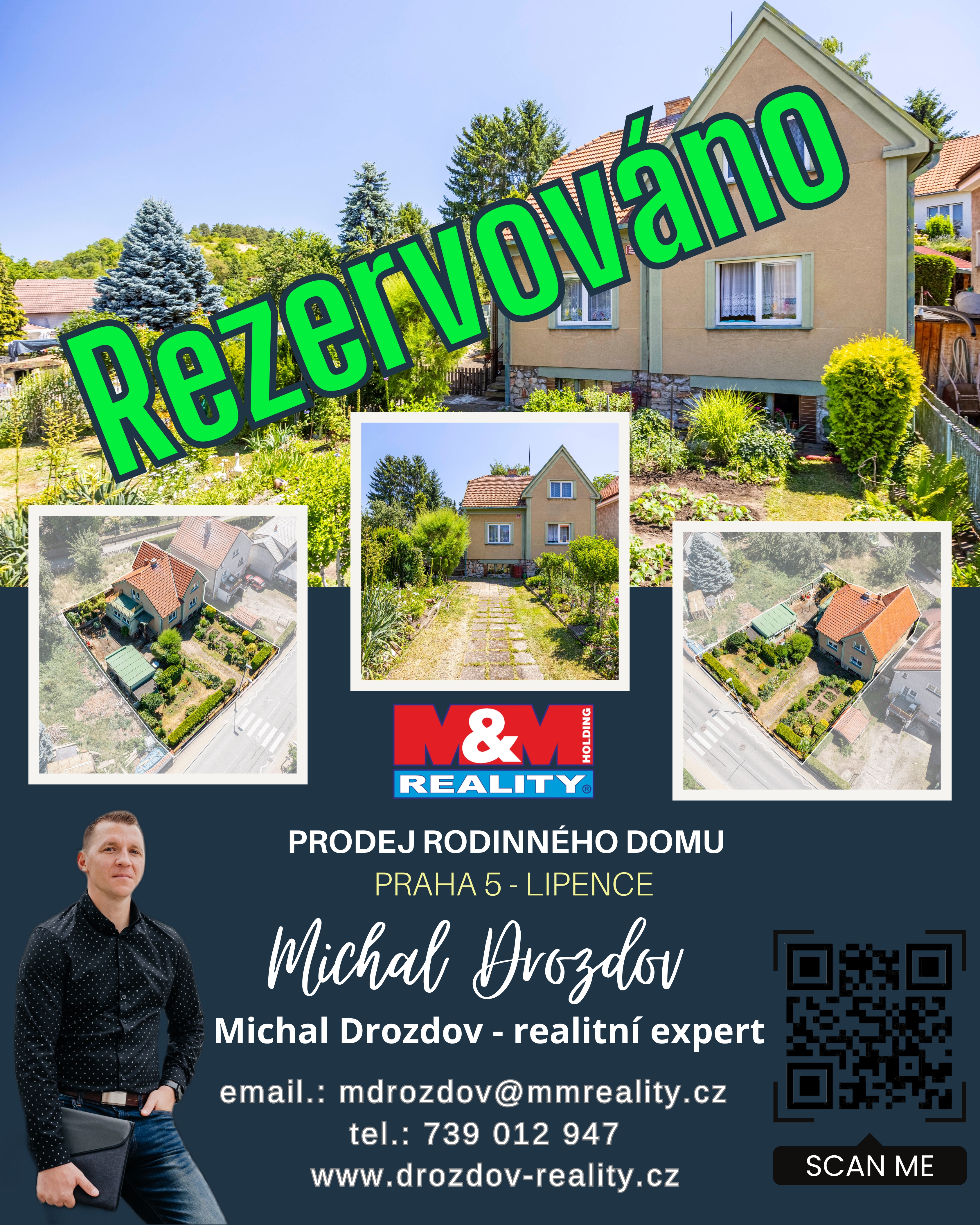 Prodej rodinného domu V Lipencích - Praha 5
