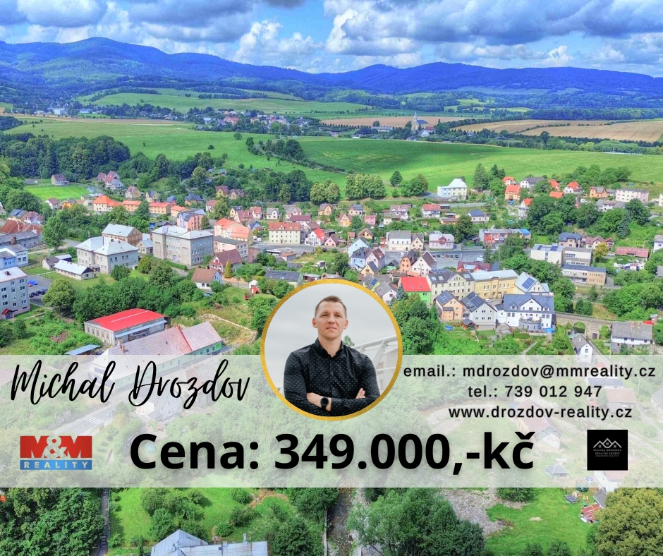 Prodej pozemku o výměře 515 m2 ve městě Žulová