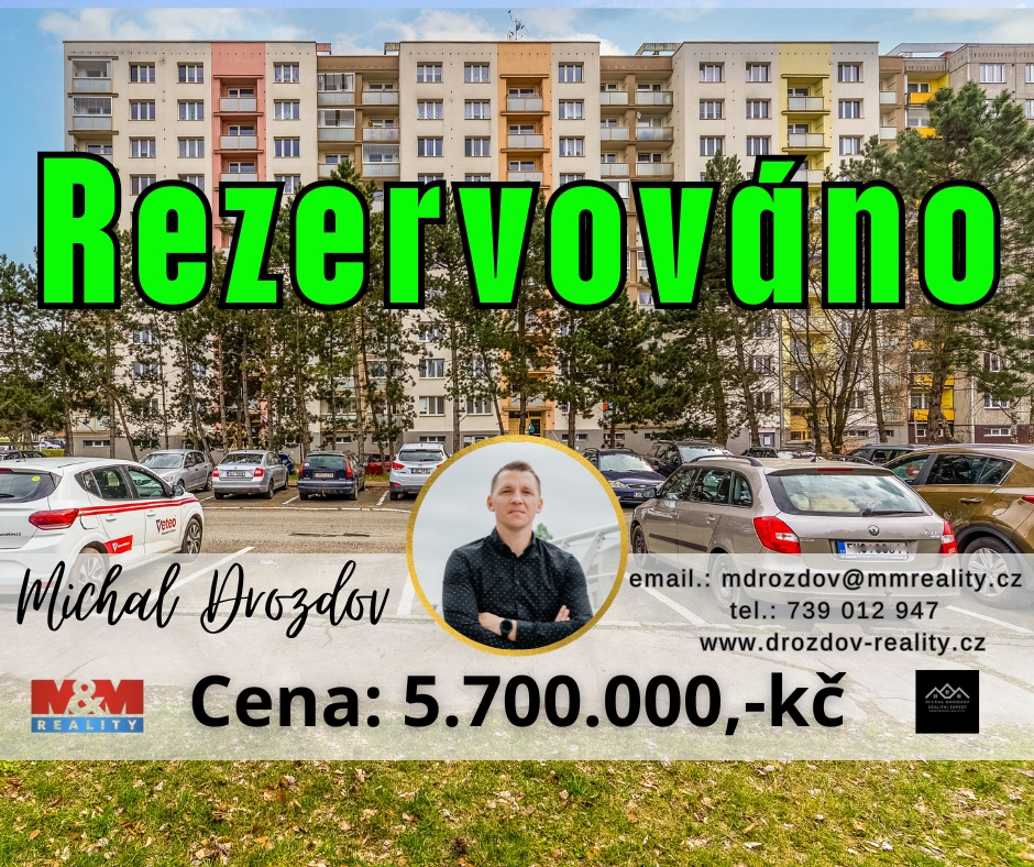 Prodej bytu 2+1 v Hradci Králové Durychova ulice