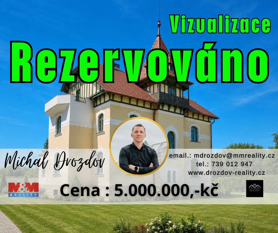 Prodej historické vily Nový Bydžov - Třída B. Smetany