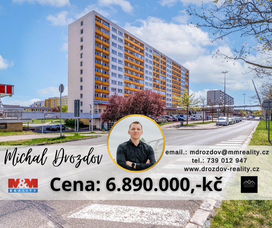 Prodej bytu 3+1 v Hradci Králové třída Edvarda Beneše