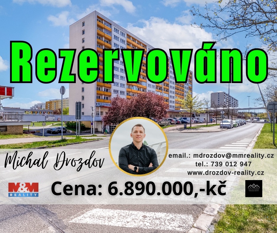 Prodej bytu 3+1 v Hradci Králové třída Edvarda Beneše