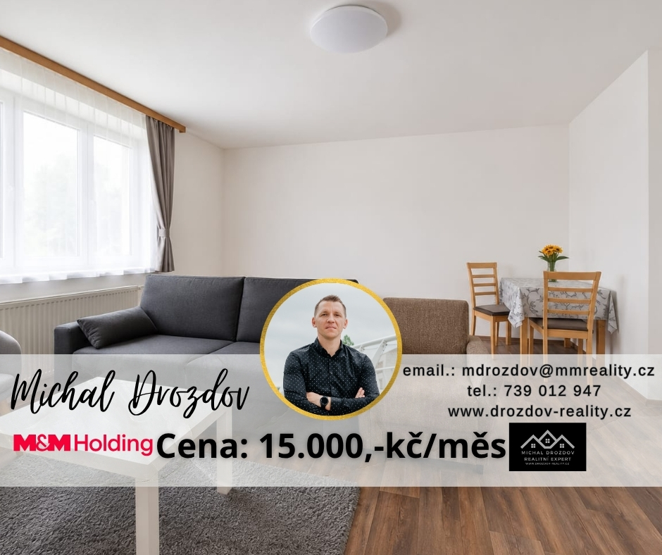 Pronájem bytu 1+1 Předměřice nad Labem