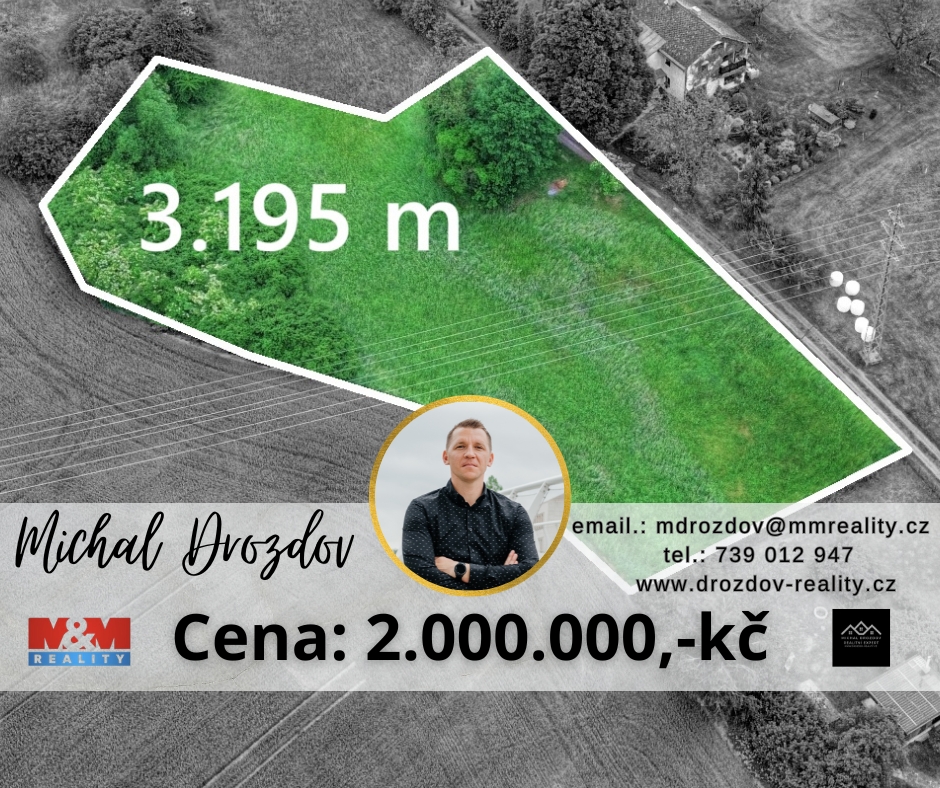 Prodej pozemku Rtyně v Podkrkonoší
