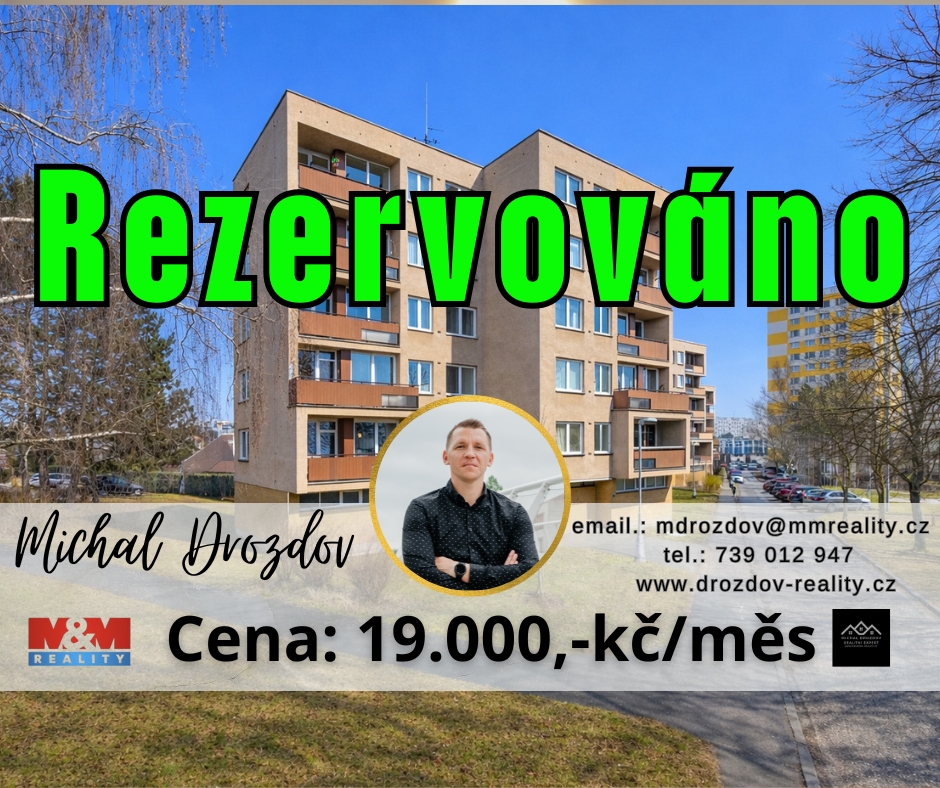 Pronájem bytu 3+1 v Hradci Králové