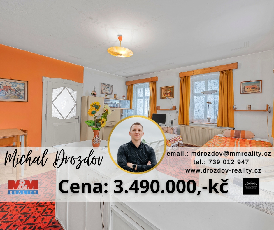 Prodej rodinného domu ve Vernéřovicích