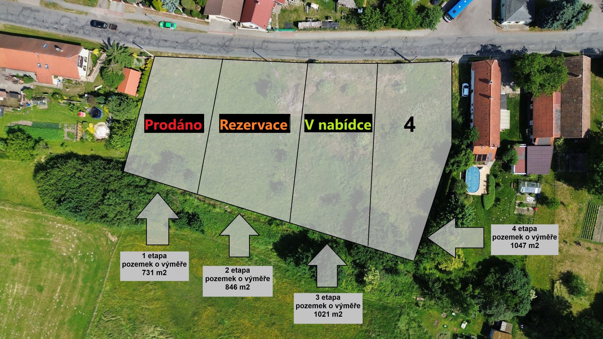 Prodej pozemku určeného k výstavbě rodinného domu