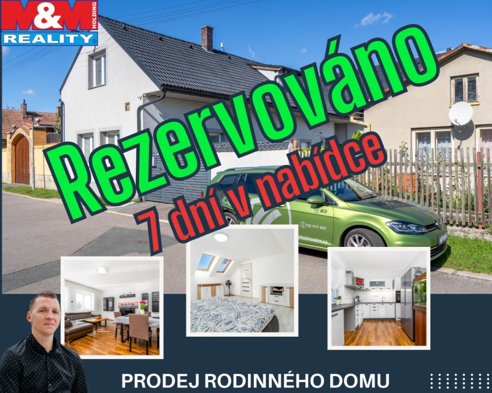 Prodej rodinného domu v Chrasti