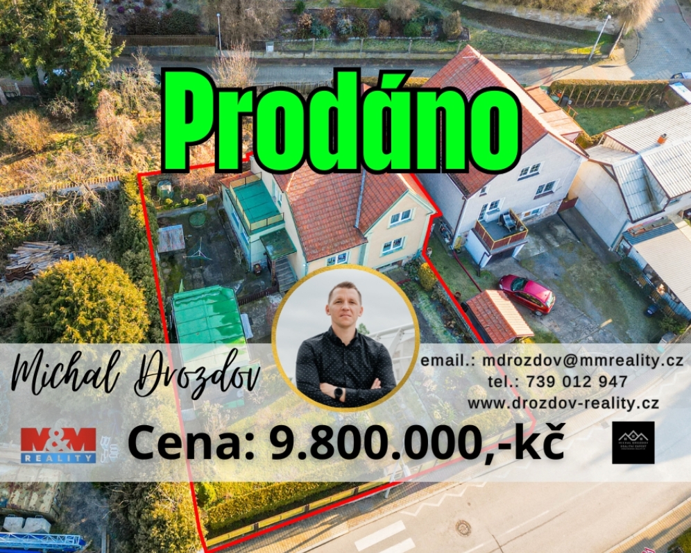 Prodej rodinného domu V Lipencích - Praha 5