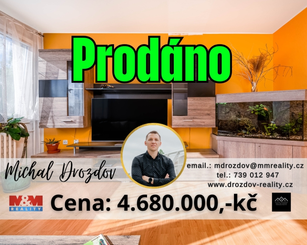 Prodej bytu 3+1 v Hradci Králové ulice Polní