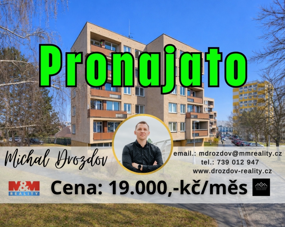 Pronájem bytu 3+1 v Hradci Králové