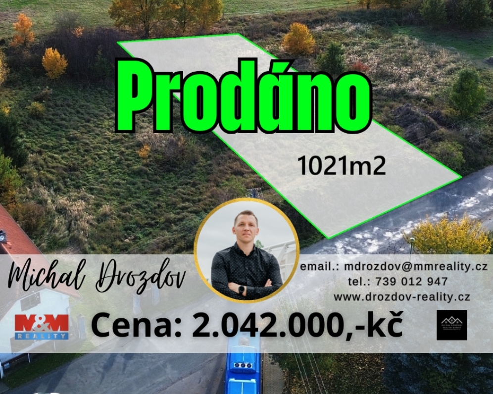 Prodej pozemku určeného k výstavbě rodinného domu