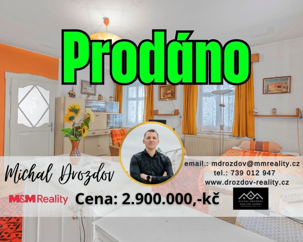 Prodej rodinného domu ve Vernéřovicích