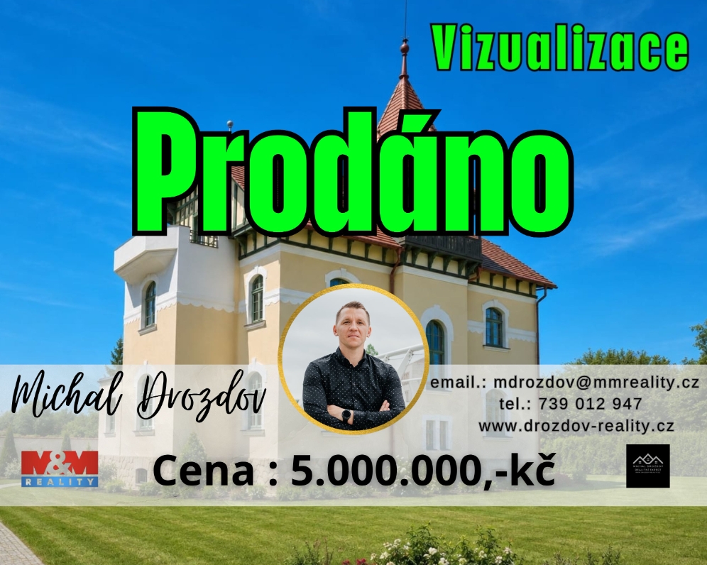 Prodej historické vily Nový Bydžov - Třída B. Smetany